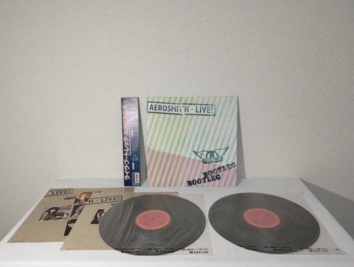 Aerosmith - Live! Bootleg [with OBI and inserts] - 2 x LP, Cd's en Dvd's, Vinyl Singles