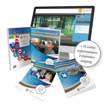 Auto Theorieboek 2023 - Met Oefenexamens, Verkeersborden etc, Verzenden, Nieuw, Overige niveaus, Zorgeloos Studeren