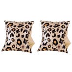 Zwembandjes panterprint beige 0 2 jaar, Verzenden, Nieuw