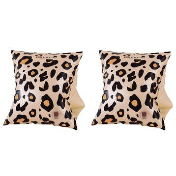 Zwembandjes panterprint beige 0 2 jaar, Verzenden, Nieuw