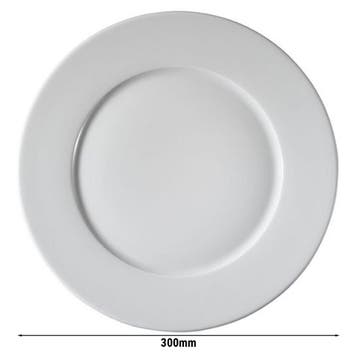 GGM Gastro | (12 stuks) PERA Weiß - bord - Teller - rond - |, Huis en Inrichting, Verzenden, Nieuw, Bord(en)