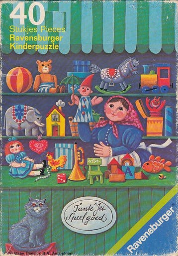 Puzzel Op de markt 1 (40 stukjes), Verzenden, Nieuw
