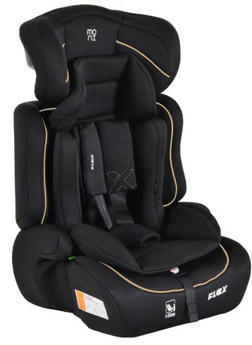 Moni Flex Beige 76-150 cm i-Size Autostoel, Verzenden, Nieuw, 9 t/m 36 kg, Autogordel