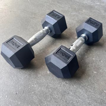 KRAKEN Hex Dumbbells 2 x 6 kg nieuw in doos, Verzenden, Nieuw