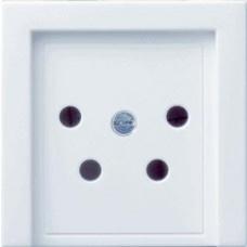 Gira Centraalplaat KPN / PTT Zuiver wit (hagelwit) 027903, Nieuw, Stopcontact
