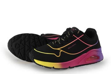 Skechers Sneakers Meisjes in maat 34 Zwart, Verzenden, Jongen of Meisje, Schoenen, Skechers