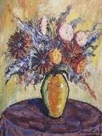 Escuela fauvista europea (XX) - Explosión floral, Antiek en Kunst