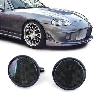 LED Zijknipperlichten Smoke Mazda MX-5 NA, NB & NB FL PA020, Nieuw, Mazda