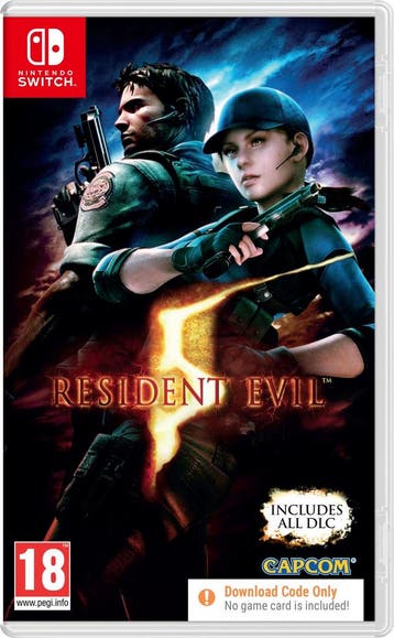 Resident Evil 5 (downloadcode in box) - Switch, Verzenden, Nieuw