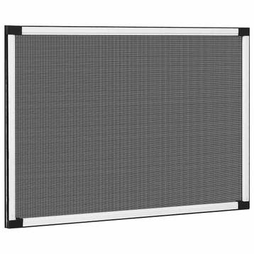 vidaXL Raamhor uitschuifbaar (75-143)x50 cm wit, Verzenden, Nieuw, Wit