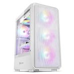 PC-gamerbehuizing - G20 WHITE TRUE FORCE - Gehard glas, Computers en Software, Computerbehuizingen, Verzenden, Nieuw