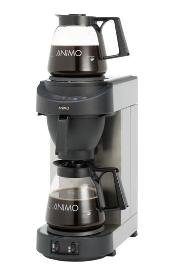 Animo Koffiezetapparaat M100 | zwart | 2 kannen, Verzenden, Nieuw in verpakking