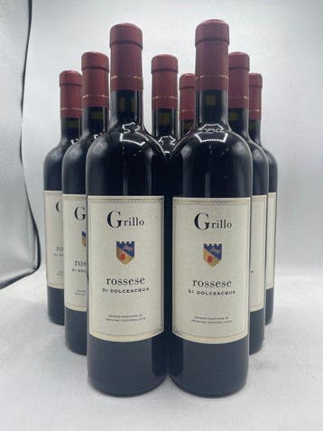 2019 Grillo Rossese Di Dolceacqua - Ligurië DOC - 9 Flessen, Nieuw