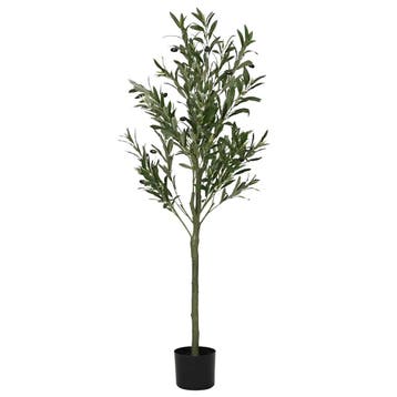 vidaXL Kunstolijfboom 450 blaadjes 120 cm groen, Verzenden, Nieuw