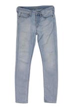 Denham Broek in maat W32 L32 Blauw, Kleding | Heren, Verzenden, Zo goed als nieuw, Blauw, Denham