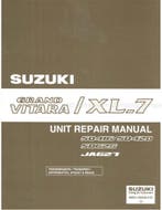 2002 SUZUKI GRAND VITARA | XL-7 TRANSMISSIE | OVERBRENGING