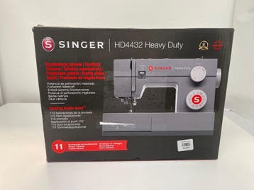 Singer 4432 - Naaimachine - 32 steken - Donkergrijs, Verzenden, Nieuw, Singer