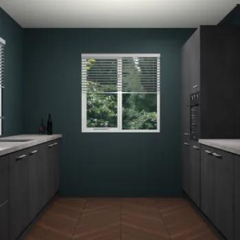 Beton Zwarte-keuken Lusaka 46167, Verzenden, Nieuw