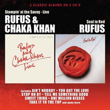 cd - rufus &amp; chaka khan - STOMPIN AT THE SAVOY / SEAL..., Verzenden, Zo goed als nieuw