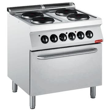 Fornuis + Oven | MAXIMA 700+ | Elektrisch | 4 Kookpunten, Verzenden, Nieuw in verpakking