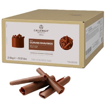 Callebaut Chocolade Schaafsel Curved Melk 2,5kg, Verzenden, Nieuw