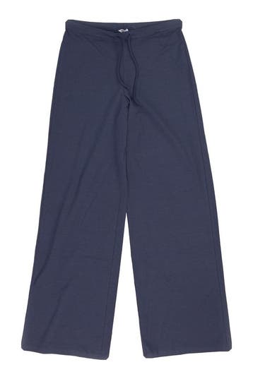 Organic Basics Broek in maat M Blauw, Kleding | Dames, Truien en Vesten, Organic Basics, Verzenden, Zo goed als nieuw, Blauw