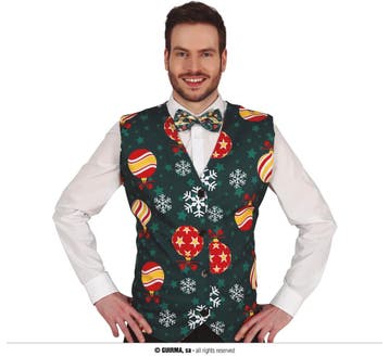 Gilet Christmas Balls, Kleding | Heren, Ophalen of Verzenden, Nieuw