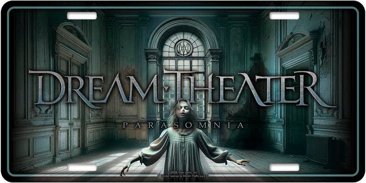 Dream Theater Parasomnia - USA Nummerplaat off. merchandise, Verzamelen, Muziek, Artiesten en Beroemdheden, Poster, Artwork of Schilderij
