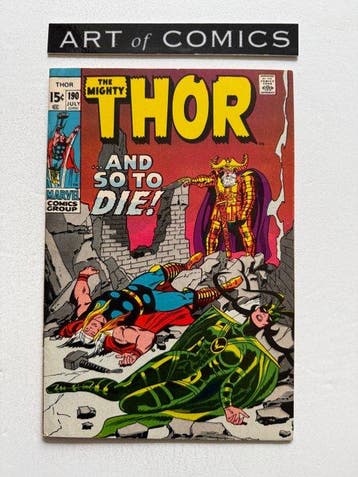 The Mighty Thor #190 - Thor Versus Hela - 1 Comic - Eerste, Nieuw