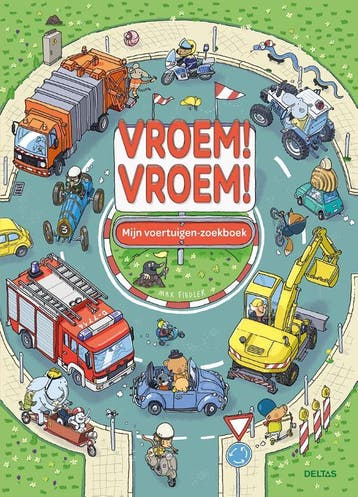 Vroem Vroem Mijn Voertuigen-Zoekboek | Max Fiedler | Nieuw, Ophalen of Verzenden, Nieuw, Max Fiedler
