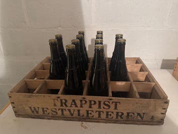 Westvleteren - XII met originele houten krat - 33cl - 12, Nieuw