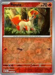 Ponyta 019/142 reverse holo Stellar Crown, Ophalen of Verzenden, Nieuw, Losse kaart, Foil