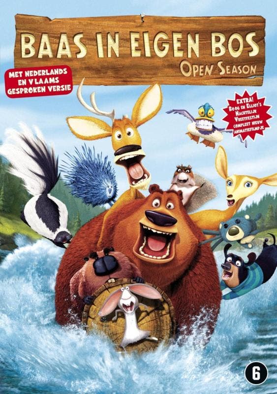 Baas in eigen bos (dvd nieuw), Cd's en Dvd's, Dvd's | Actie, Ophalen of Verzenden