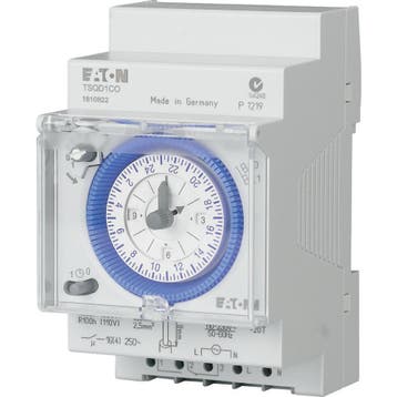Eaton analoge 24-uurs kwarts tijdschakelklok voor DIN-rail, Verzenden, Nieuw, Overige typen