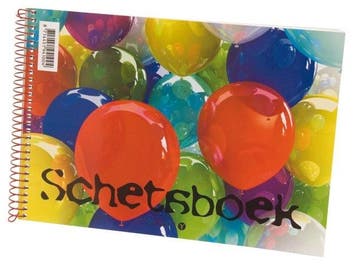 Twisk schetsboek ballon A4 20 velle van €34,99 voor €17,50, Ophalen of Verzenden, Nieuw