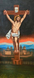 Spaanse school (XIX) - Cristo en la Cruz