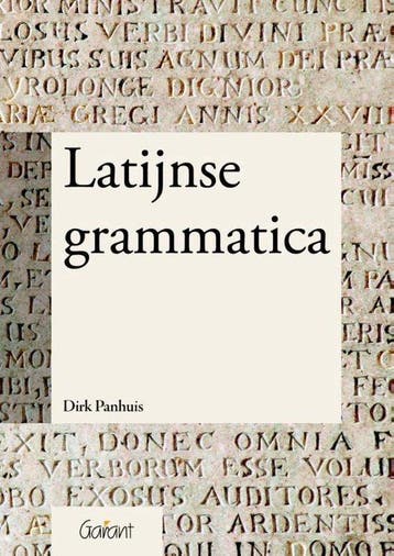 9789044129557 Latijnse grammatica | Tweedehands, Verzenden, Zo goed als nieuw, Dirk Panhuis