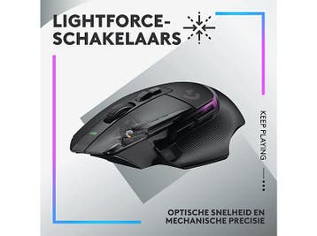 Logitech G -  G502 X Lightspeed Plus Draadloos Muis  - Zwart, Muis, Logitech G, Verzenden, Gaming muis
