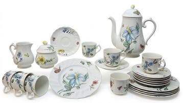 Villeroy & Boch - Koffie- en theeservies (22) - Bouquet -