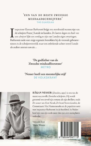 Wie schrijft, verdwijnt / Barbarotti / 7 9789044547115, Verzenden, Gelezen, Håkan Nesser
