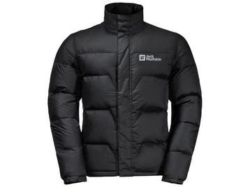 Veiling - Jack Wolfskin DNA Tundra XT Down Jacket Zwart - M, Nieuw