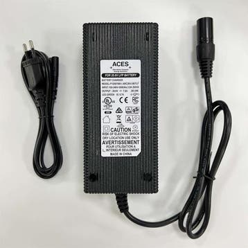 Batterijlader 24V 7A ACES Lithium LiFePO4 met XLR plug, Ophalen of Verzenden, Nieuw