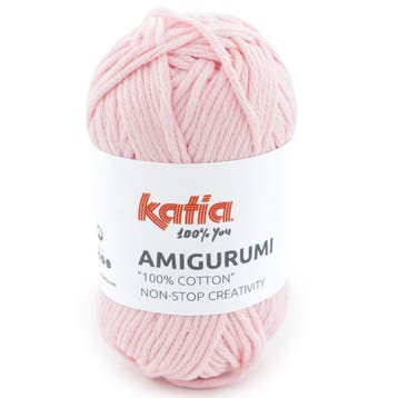 Katia Amigurumi 20 gram - 90 Babyroze - Haakkatoen Garen, Ophalen of Verzenden, Nieuw