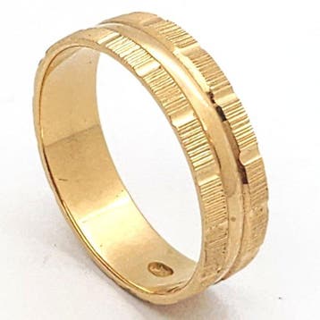 Ring - 18 karaat Geel goud, Nieuw