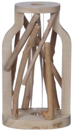 Decoratief Drijfhout met Reageerbuis L11 W8,5 H19,5 cm, Ophalen of Verzenden, Nieuw