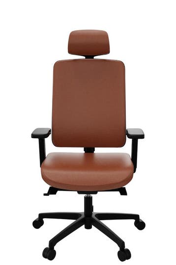Flexi 1113A directie stoel, écht lederen bekleding, Huis en Inrichting, Ophalen of Verzenden, Nieuw