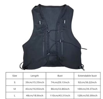 Unisex Outdoor Vest Tas Multifunctioneel Zakken Hiking Runni, Verzenden, Nieuw