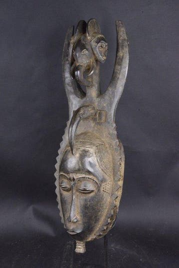 Ceremonieel masker - Yaure - Ivoorkust