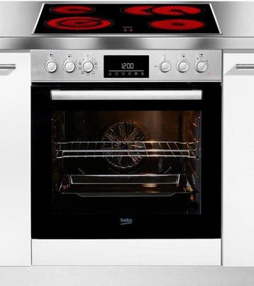 Beko elektrische oven en kookplaat set BBUE1132T0XMP,, Verzenden, Nieuw