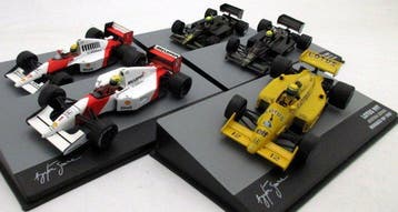 Ayrton Senna collectie - 1:43 - Modelauto (5) - McLaren, Nieuw